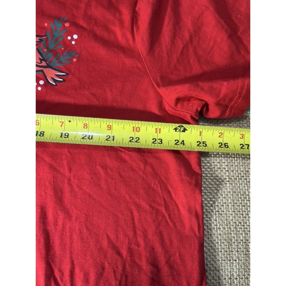 Disney Parks Minnie Mouse Lounge Set XL Red Top Shorts Pajamas Lightweight - Picture 9 of 12